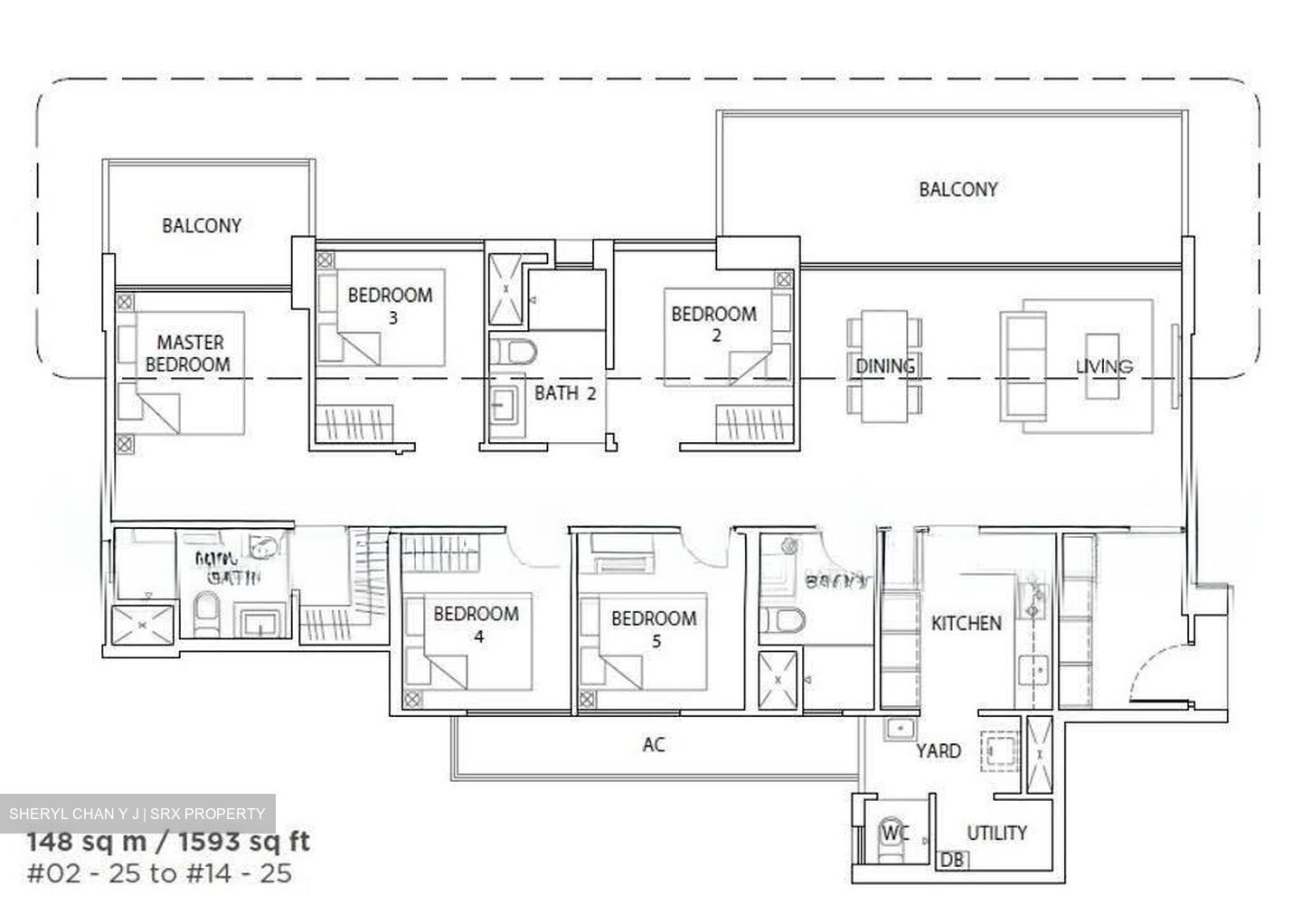 The Vales (D19), Condominium #610571091